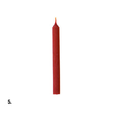 Load image into Gallery viewer, Beeswax Red Dinner Candle Assorted