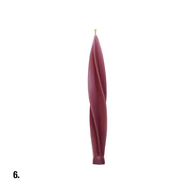 Load image into Gallery viewer, Beeswax Purple Dinner Candle Assorted