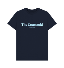 Load image into Gallery viewer, Navy Blue Unisex Baby Blue  Logo T-Shirt