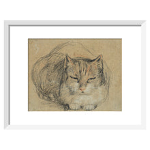 Load image into Gallery viewer, David Wilkie, Cat - study for 'The Cut Finger'