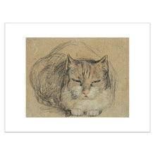 Load image into Gallery viewer, David Wilkie, Cat - study for 'The Cut Finger'