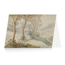 Load image into Gallery viewer, Joos de Momper Winter Landscape Xmas Wallet