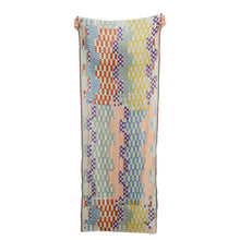 Load image into Gallery viewer, Colorful patterned fabric held up against a white background