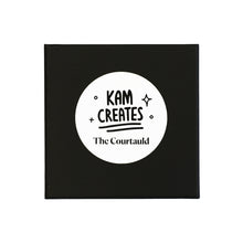 Load image into Gallery viewer, Triple Glitter Drop Earrings Gold Pink