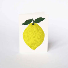 Load image into Gallery viewer, Greetings Card Mini Lemon