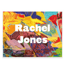 Load image into Gallery viewer, Colorful abstract art with 'Rachel Jones' text