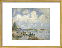 Load image into Gallery viewer, Alfred Sisley, Boats on the Seine