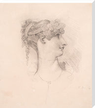 Load image into Gallery viewer, Lavinia de Irujo in profile, facing right