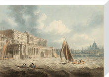 Load image into Gallery viewer, Edward Dayes, Somerset House from the Thames