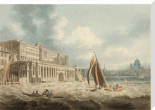 Load image into Gallery viewer, Edward Dayes, Somerset House from the Thames