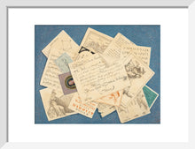Load image into Gallery viewer, Trompe-l'oeil of prints and documents