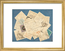Load image into Gallery viewer, Trompe-l'oeil of prints and documents