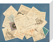 Load image into Gallery viewer, Trompe-l'oeil of prints and documents