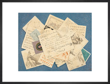 Load image into Gallery viewer, Trompe-l'oeil of prints and documents
