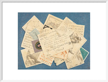 Load image into Gallery viewer, Trompe-l'oeil of prints and documents