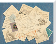 Load image into Gallery viewer, Trompe-l'oeil of prints and documents