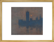 Load image into Gallery viewer, The Houses of Parliament. Sunset