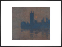 Load image into Gallery viewer, The Houses of Parliament. Sunset