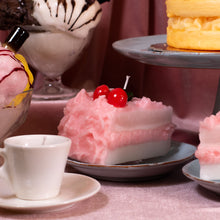 Load image into Gallery viewer, Candle Pink Cake Slice