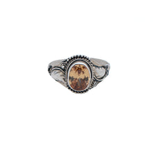 Load image into Gallery viewer, Citrine Vintage Ring