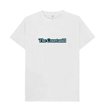Load image into Gallery viewer, White Courtauld Blue Logo T-Shirt
