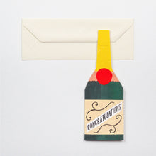Load image into Gallery viewer, Greetings Card Champagne