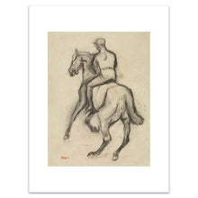 Load image into Gallery viewer, Edgar Degas, Man on Horseback