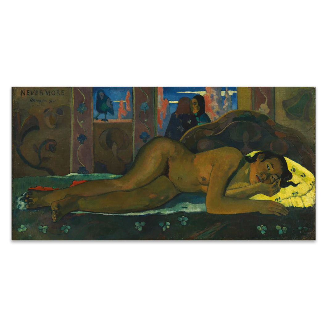 Print Board Paul Gauguin, Nevermore