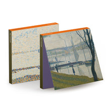 Load image into Gallery viewer, Notecard Wallet Georges Seurat The Bridge
