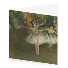 Load image into Gallery viewer, Degas Two Dancers Greetings Card