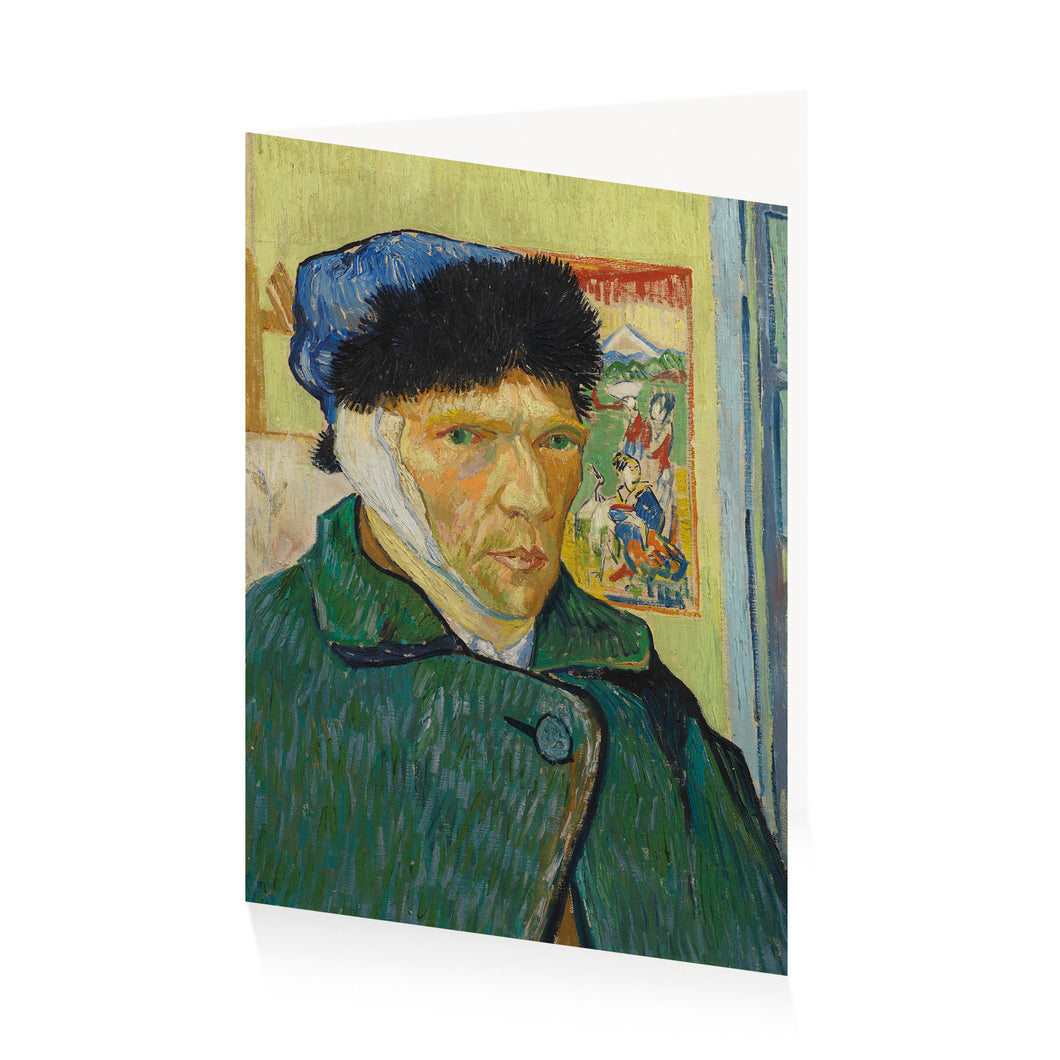 Van Gogh Bandaged Ear Greetings Card