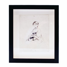 Load image into Gallery viewer, Framed Print Morisot Fillette au Chat
