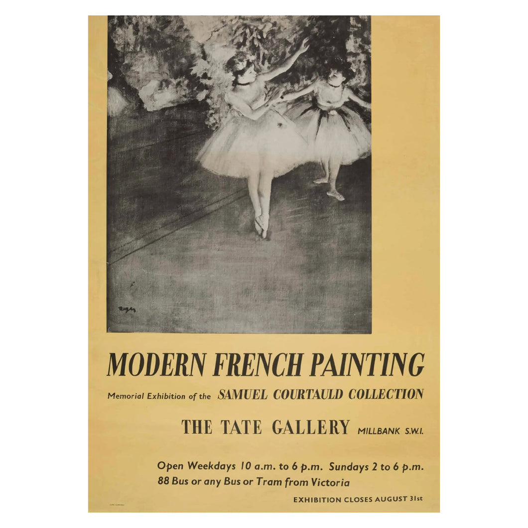 Modern French Painting archive poster