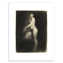 Load image into Gallery viewer, Georges Seurat, Female Nude