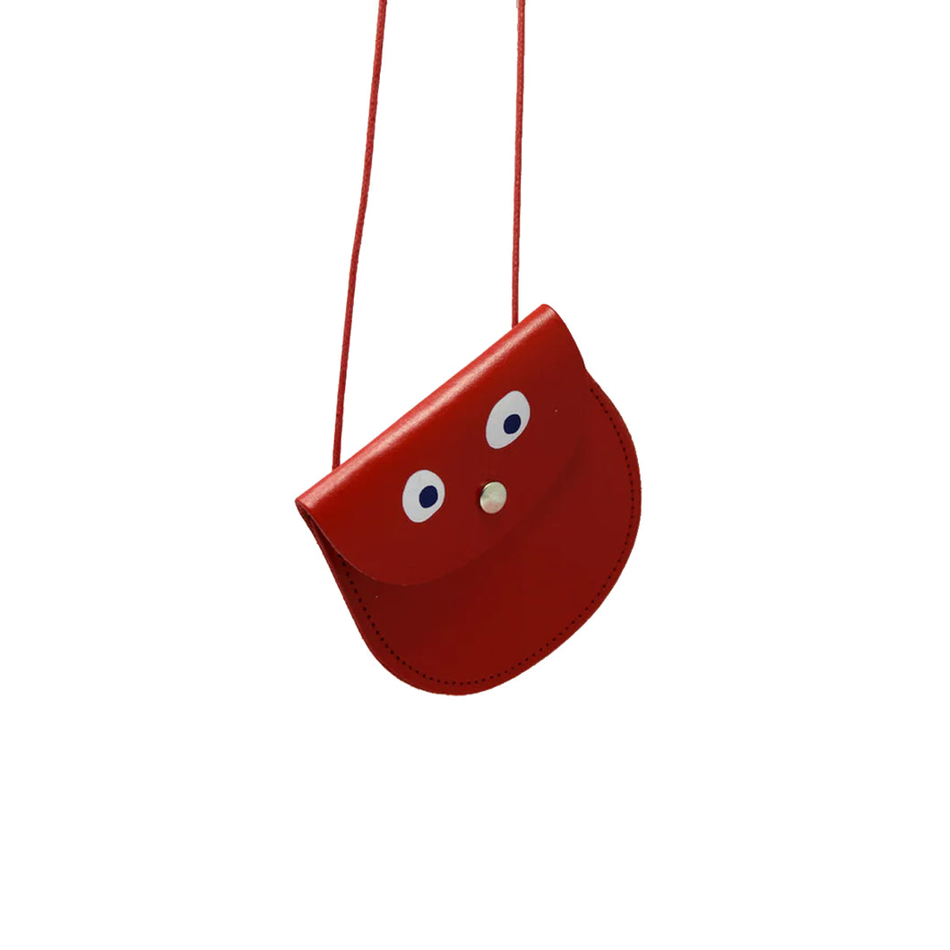 Googly Eye Mini Bag Red
