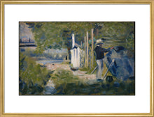 Load image into Gallery viewer, Georges Seurat, Man painting a Boat
