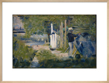 Load image into Gallery viewer, Georges Seurat, Man painting a Boat