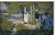 Load image into Gallery viewer, Georges Seurat, Man painting a Boat