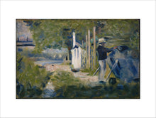 Load image into Gallery viewer, Georges Seurat, Man painting a Boat