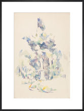 Load image into Gallery viewer, Paul Cézanne, Statue under trees
