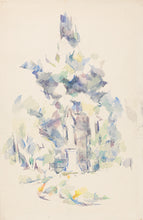 Load image into Gallery viewer, Paul Cézanne, Statue under trees