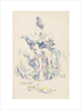 Load image into Gallery viewer, Paul Cézanne, Statue under trees