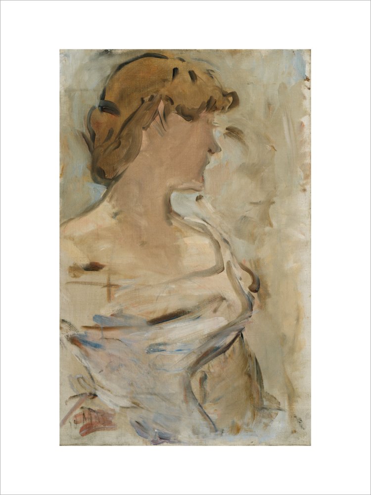 Édouard Manet, Au Bal - Marguerite de Conflans en Toilette de Bal