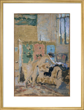 Load image into Gallery viewer, Edouard Vuillard, Interior with a Screen