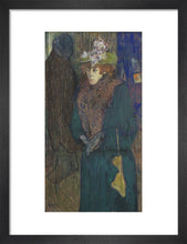 Load image into Gallery viewer, Henri de Toulouse-Lautrec, Jane Avril in the Entrance to the Moulin Rouge