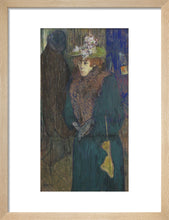 Load image into Gallery viewer, Henri de Toulouse-Lautrec, Jane Avril in the Entrance to the Moulin Rouge