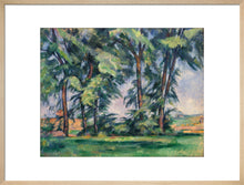 Load image into Gallery viewer, Paul Cézanne, Tall Trees at the Jas de Bouffan