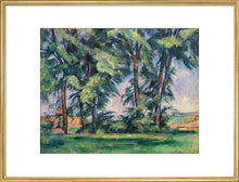 Load image into Gallery viewer, Paul Cézanne, Tall Trees at the Jas de Bouffan