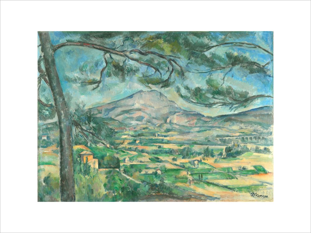 Paul Cézanne, The Montagne Sainte-Victoire with Large Pine
