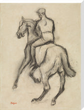 Load image into Gallery viewer, Edgar Degas, Man on Horseback